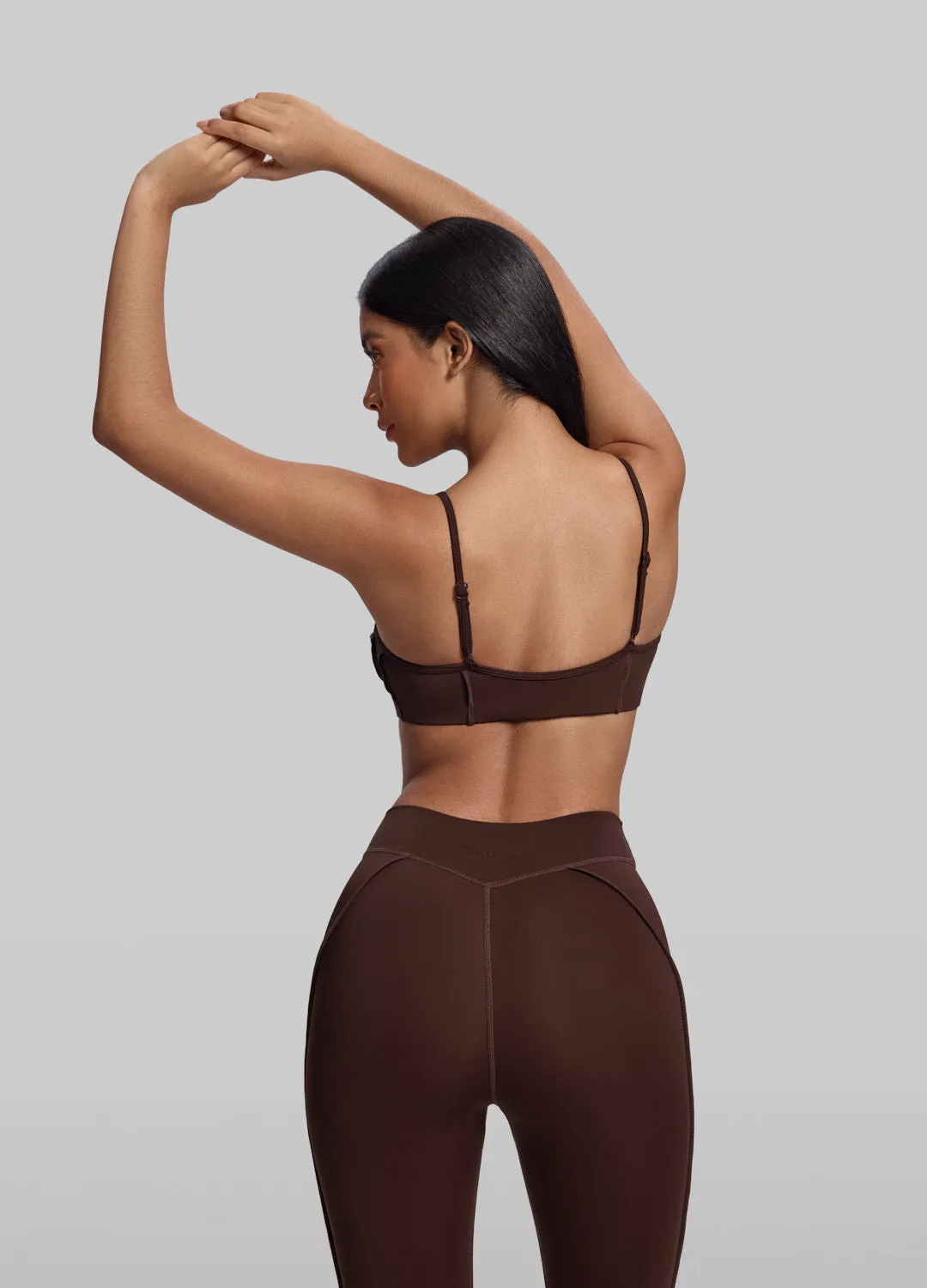 Contour Stitch Bralette Elastic seams Compression seams