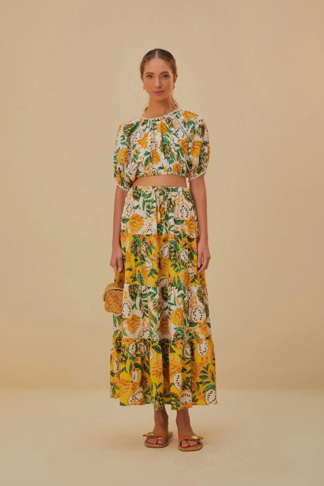 Art Mood Street Light Off-White Biriba Cropped