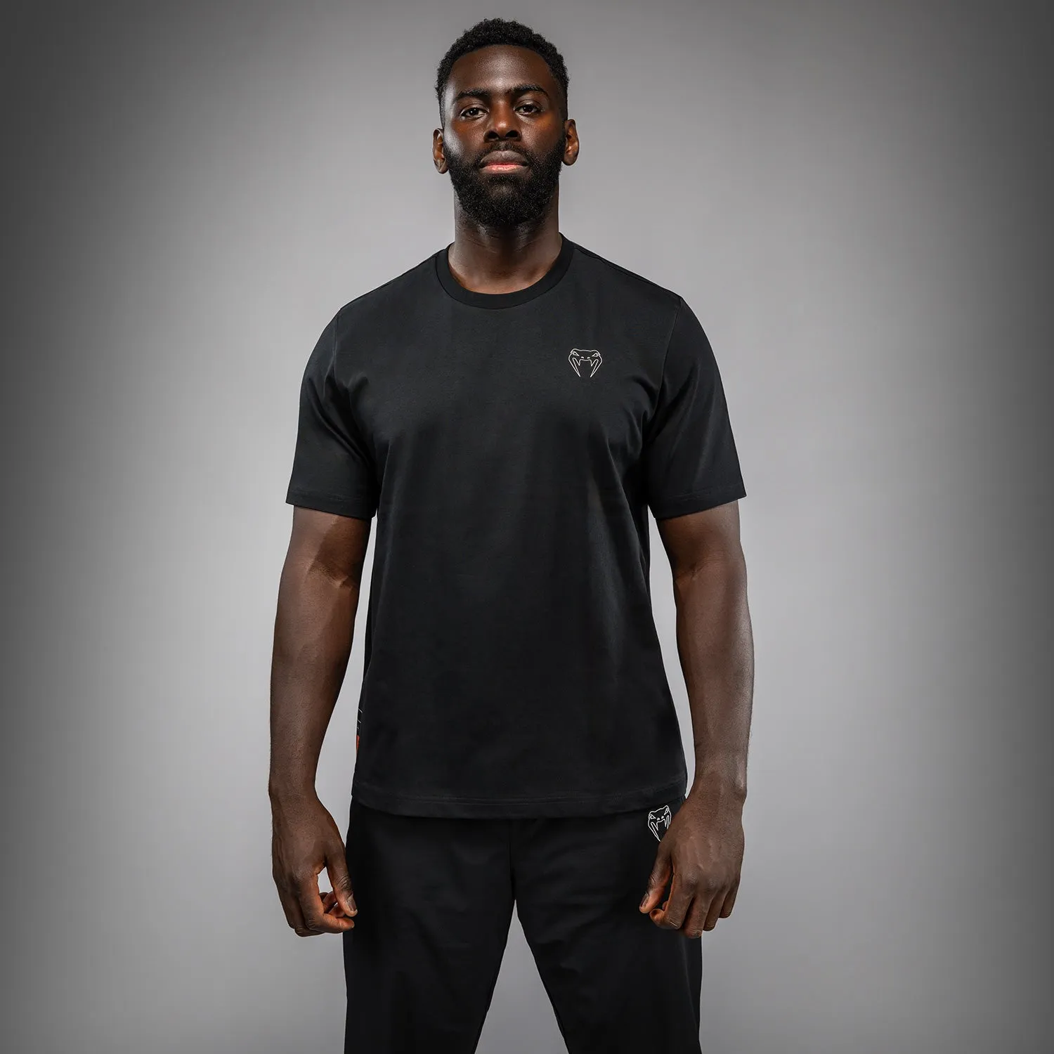 Printed Logo Venum Eclipse T-Shirt - Black/Ivory