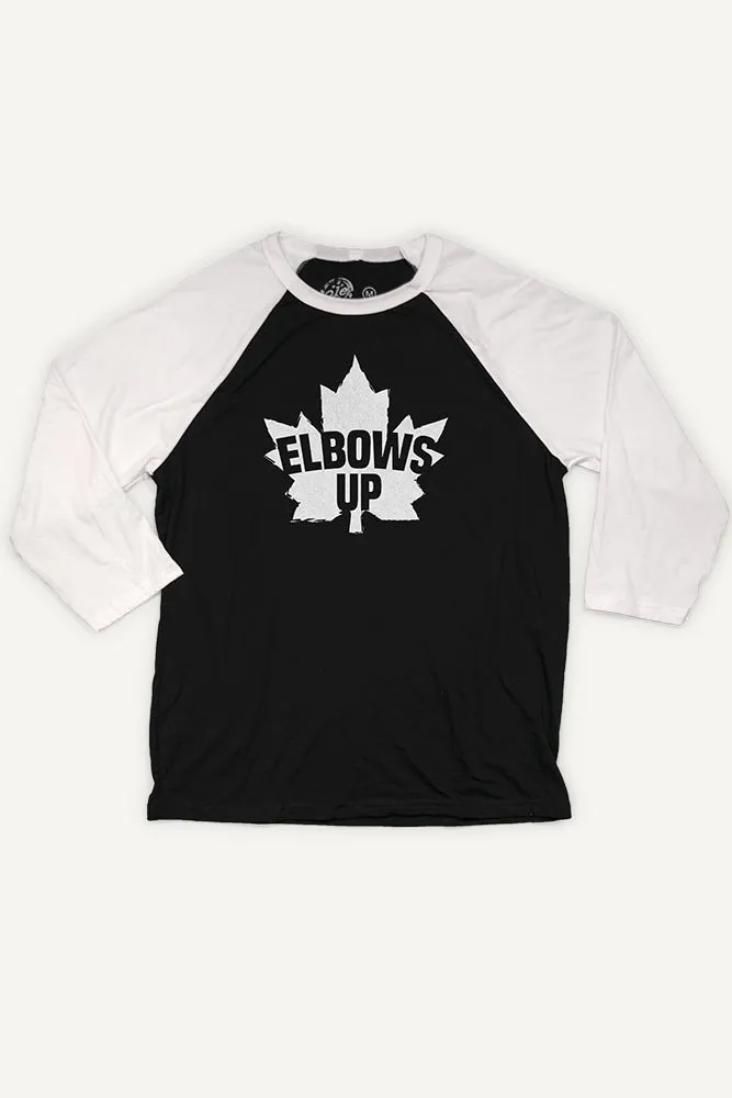Sleek Layers Elbows Up Baseball Shirt (Unisex)
