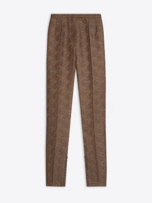 FlexibleKneePanels Fitted jacquard pants