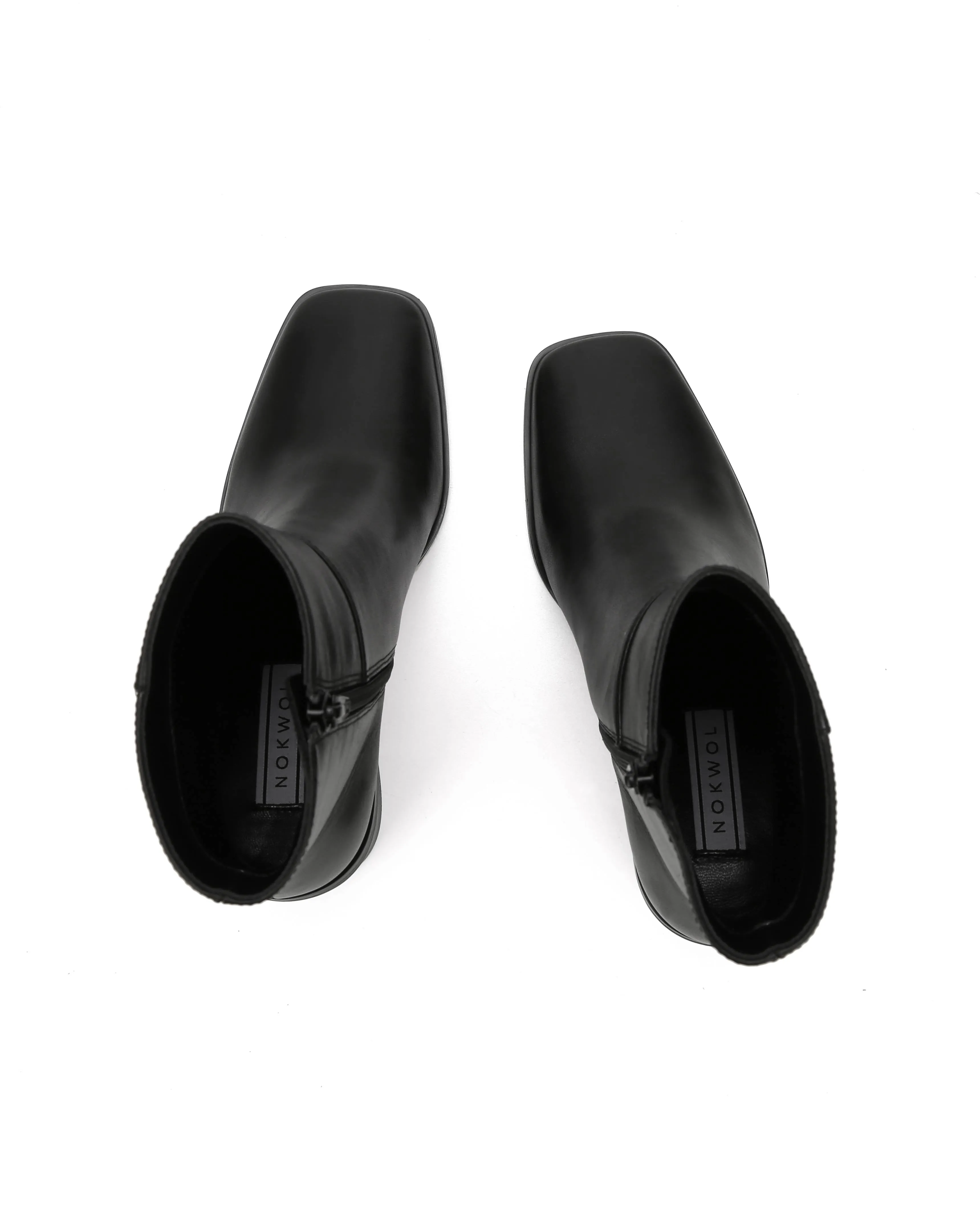 Ada Black Leather Dynamic Flex Construction Daily Comfort