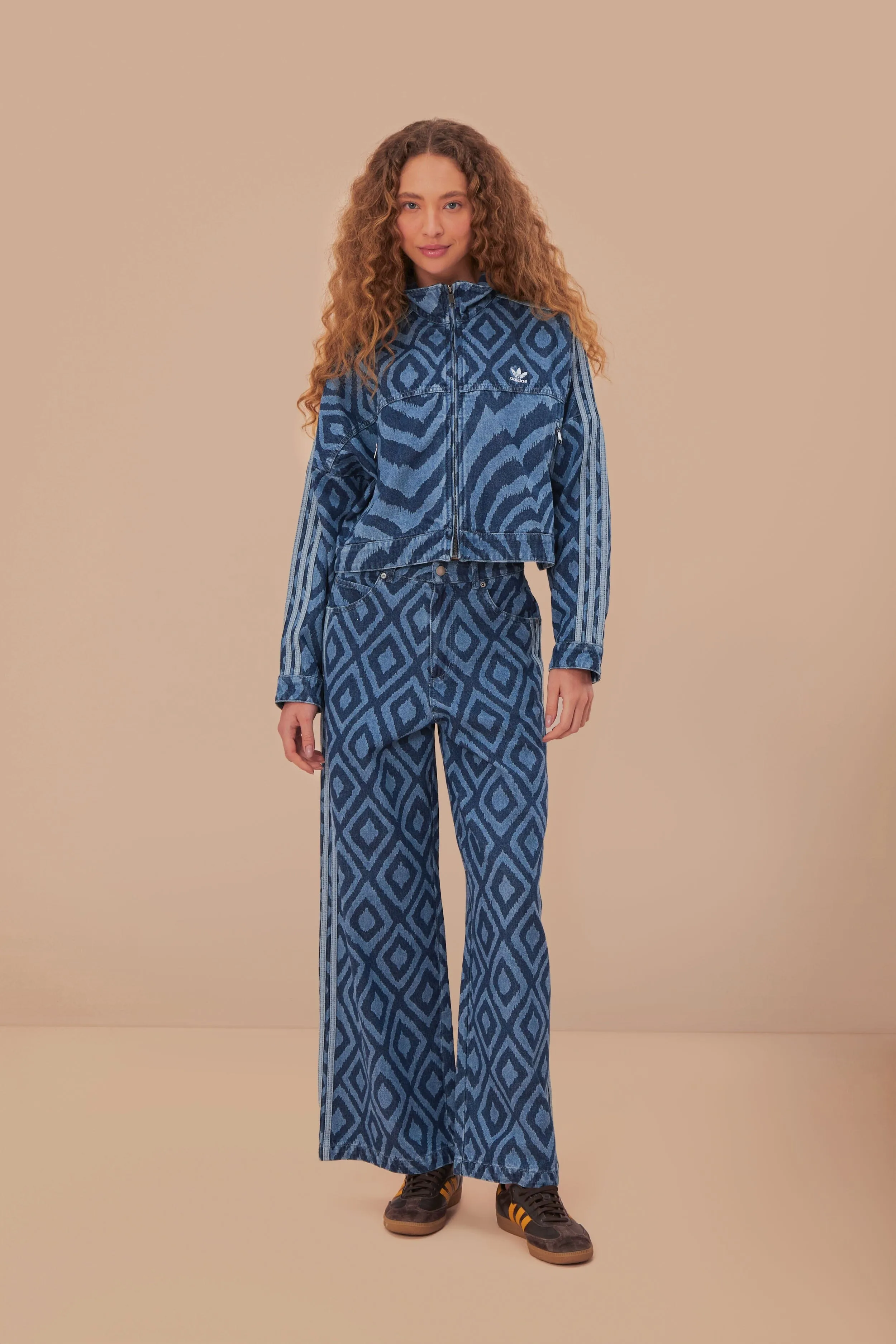 Adidas Farm Rio Denim Pants Sweat Wicking Lining