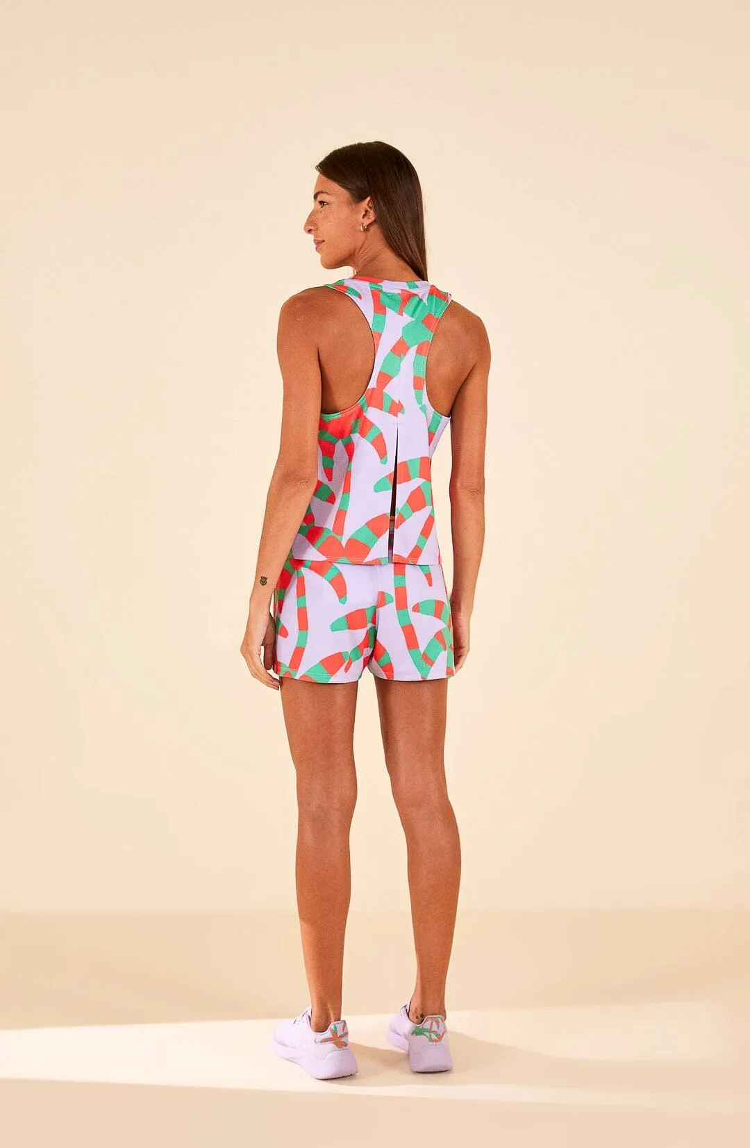 NonIrritating Seams Adidas Farm Tank Top Purple