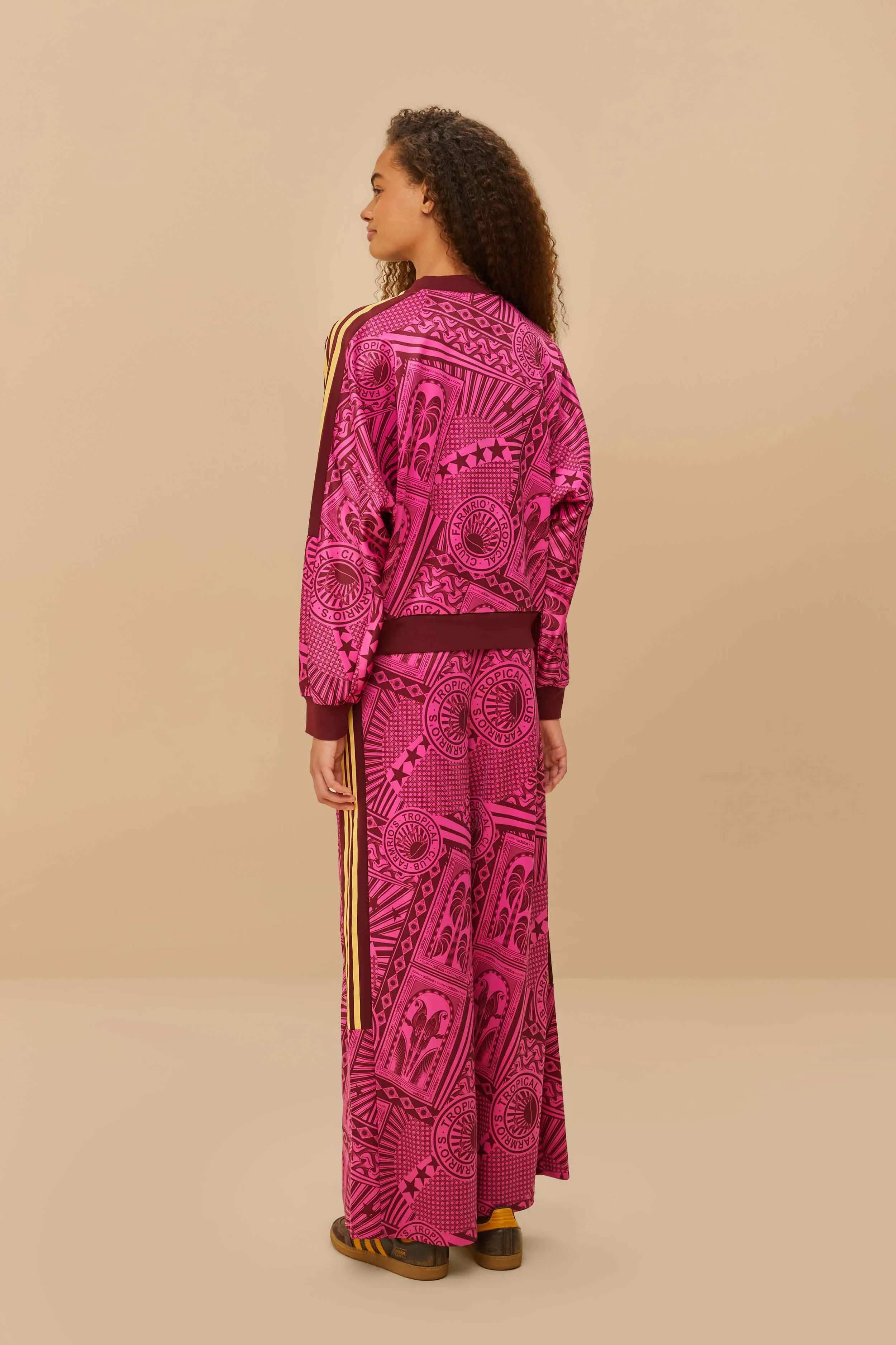 Adidas Tropical Club Pink Pants Soft Finish