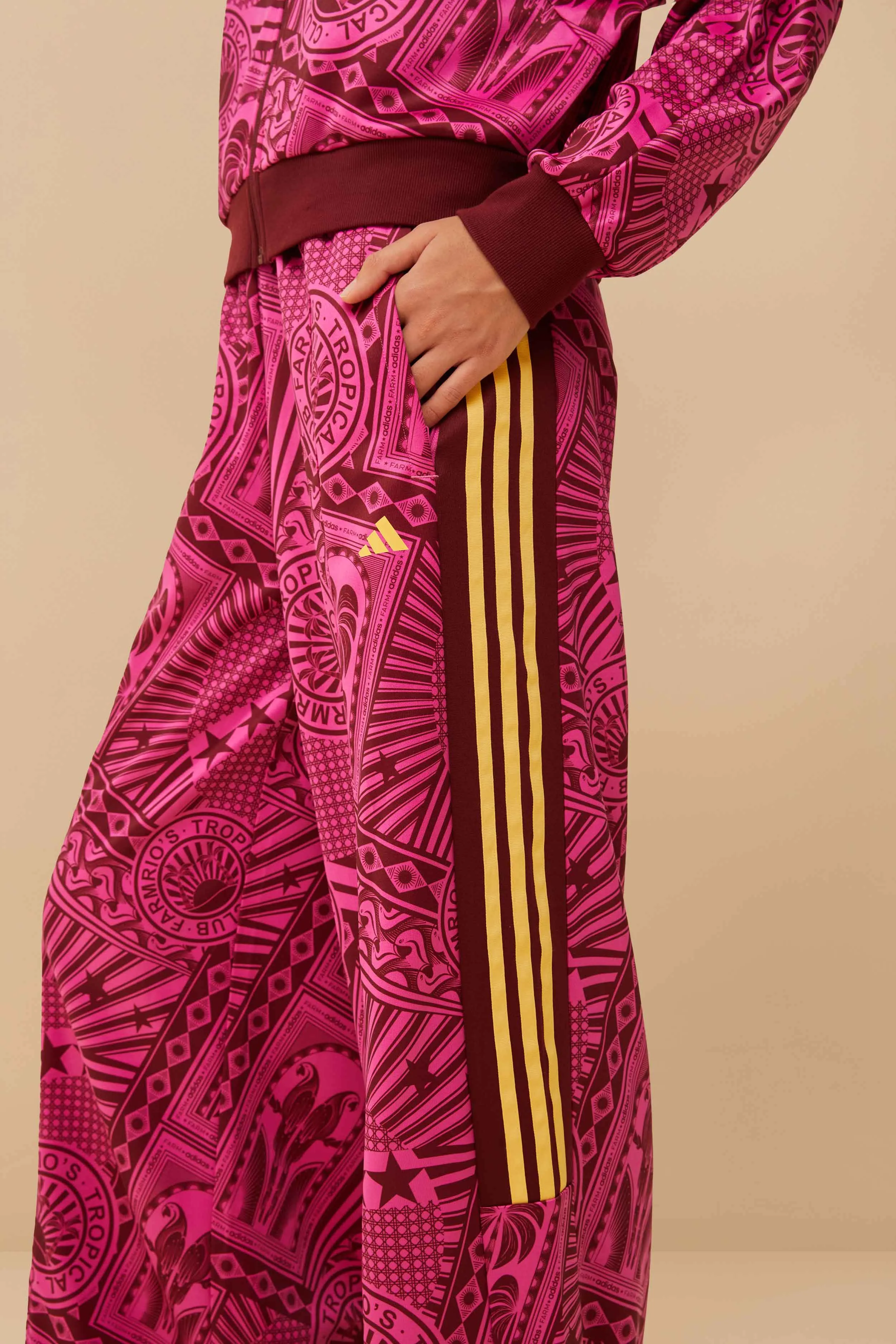 Tight Cut Timeless Layers Adidas Tropical Club Pink Pants