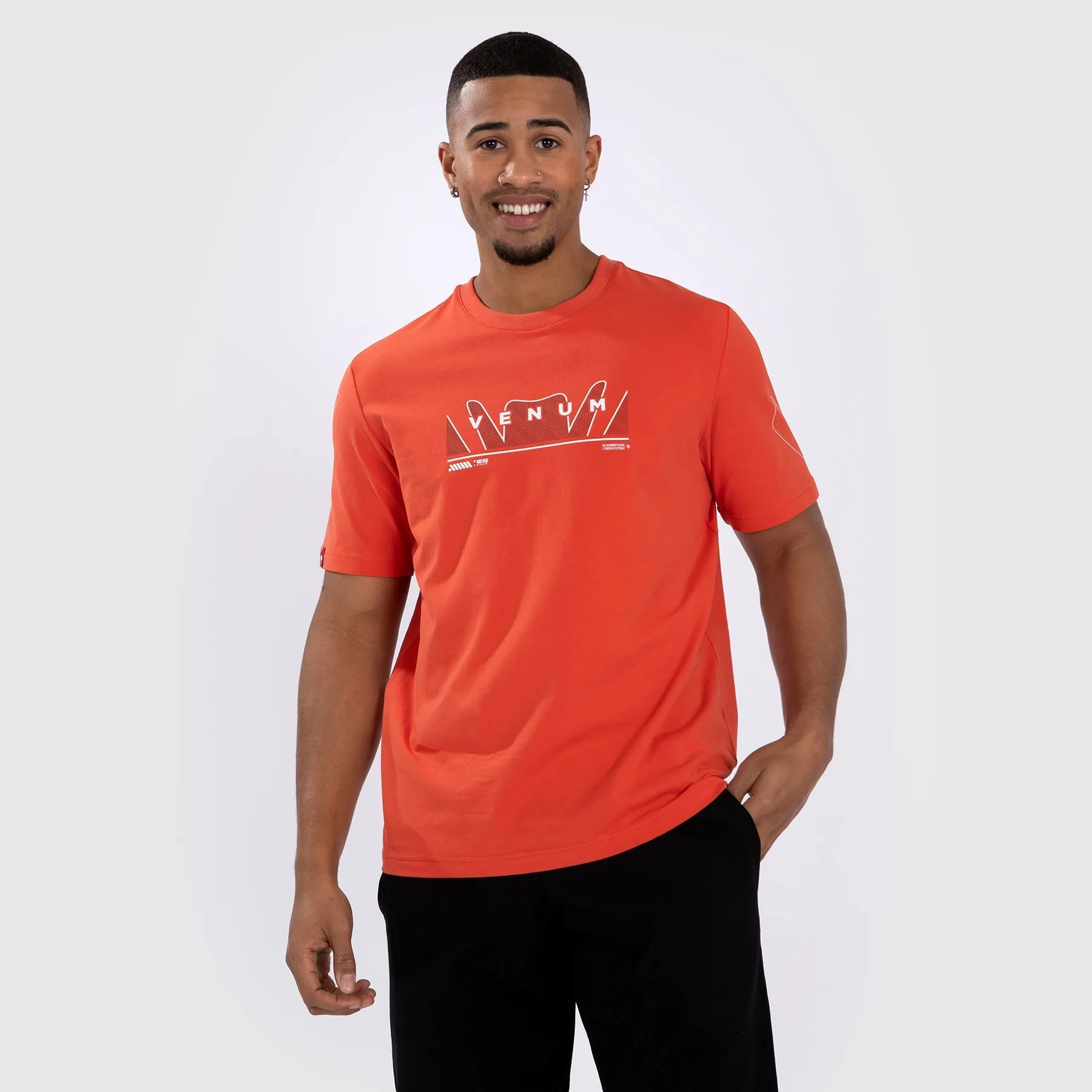 Venum Snake Print T-Shirt - Fluo Orange Versatile Wear