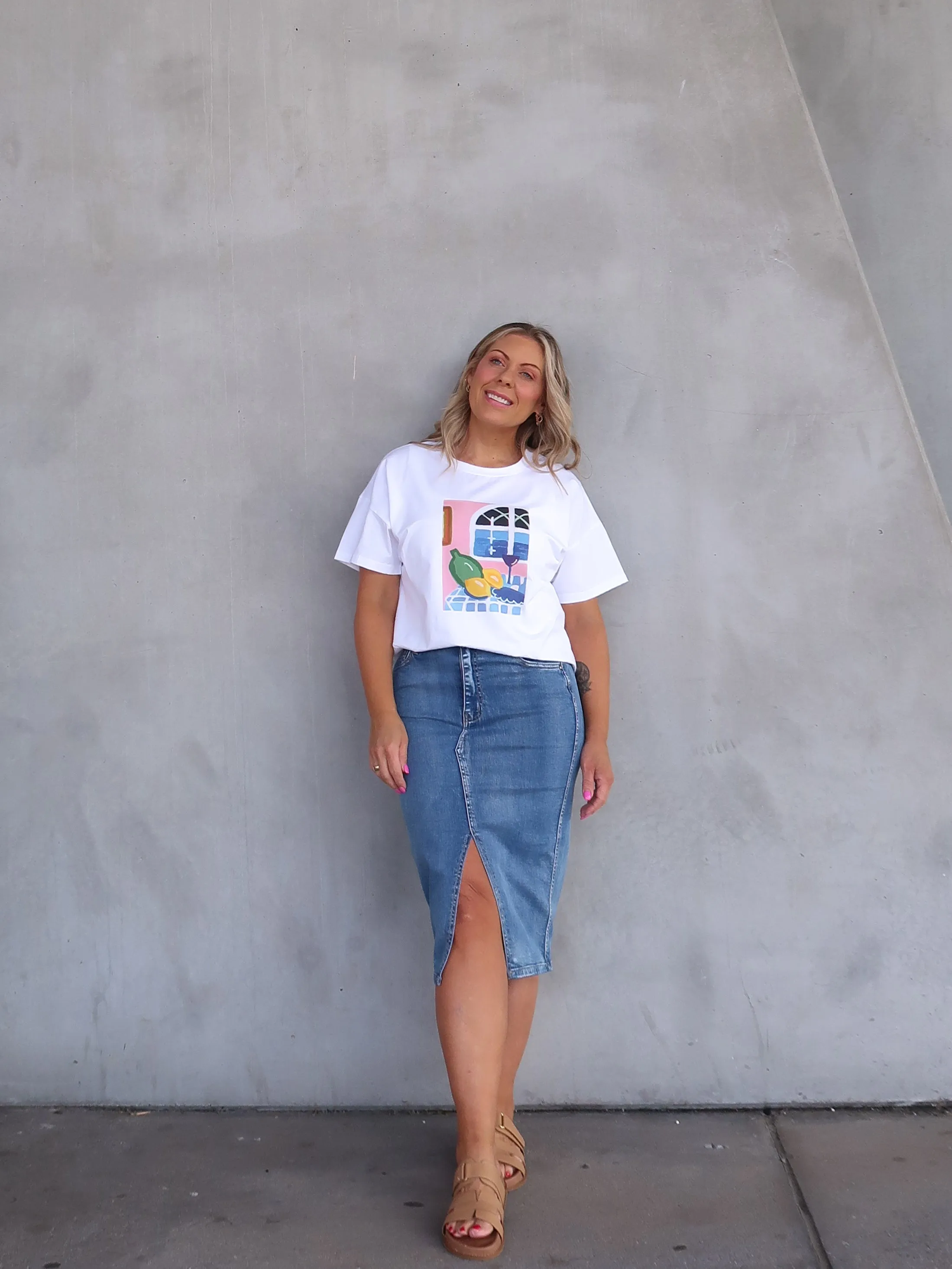 Light Moodboard Alora Denim Skirt