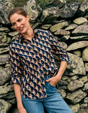 Sienna Cord Shirt-Safari, Cosy Greyhound Simple and Relaxed Outdoor Essentials