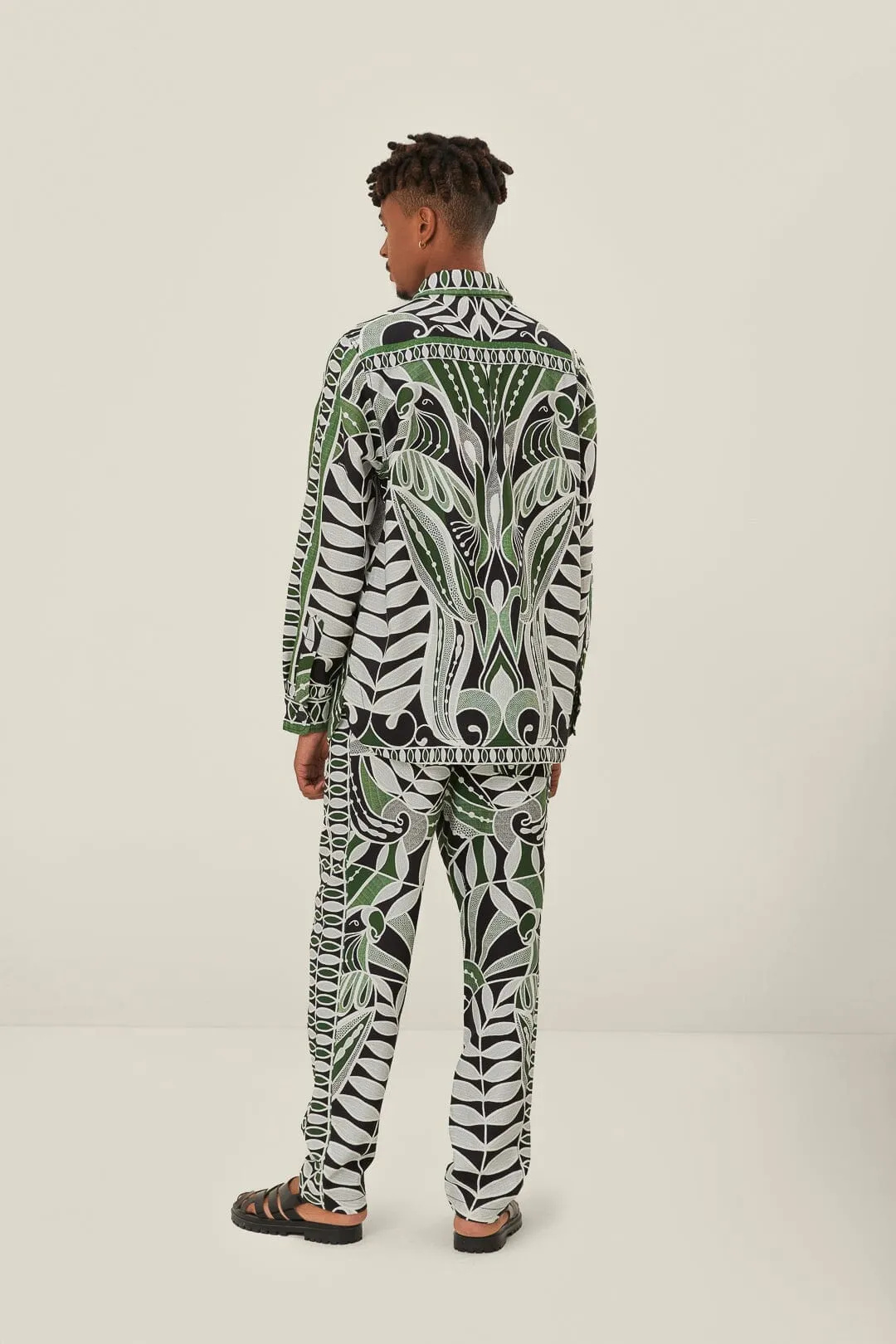 Black Lace Nature Pants Durable Fit