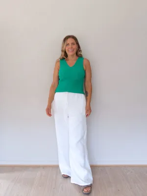 Amina Tank - Green domestic users