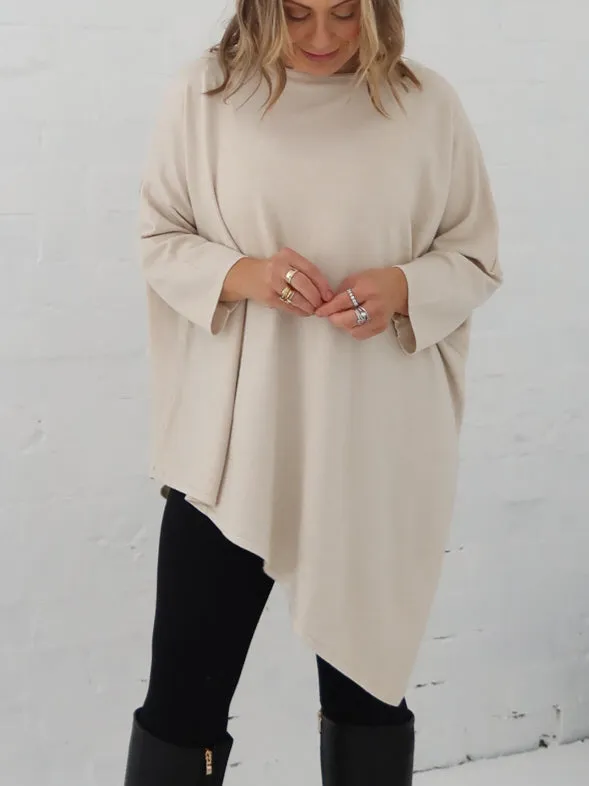 HighElasticity Yarn Lightweight Weave Annie Knit - Beige