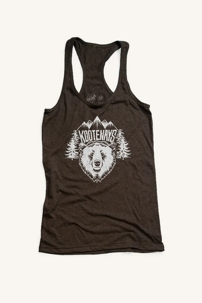 Retro Style Kootenays Bear 2019 Tank (Womens)