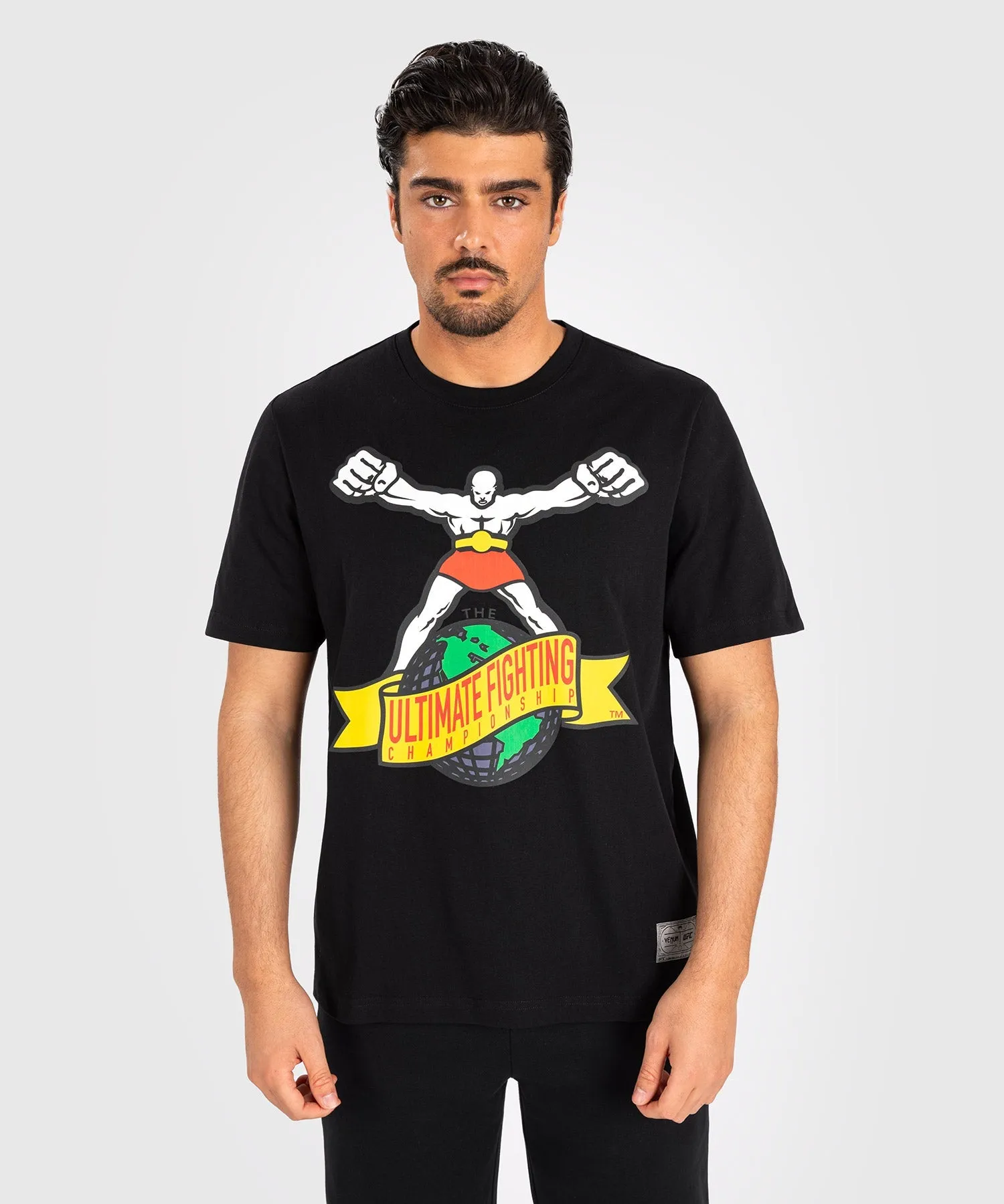 Trendy Comfort Fit UFC by Venum Ulti-Man T-Shirt - Black/White