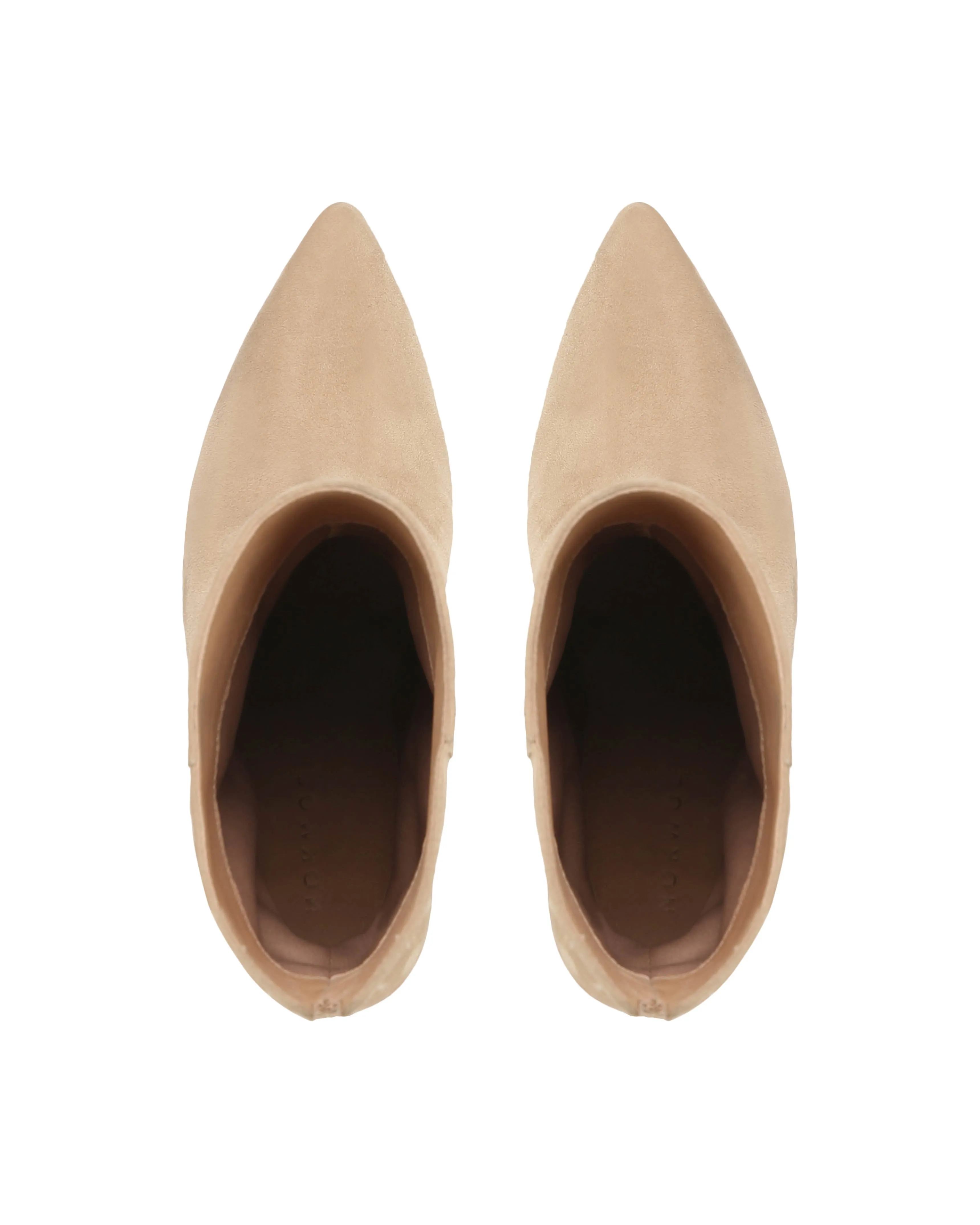 Aqua Ines Suede Toasted Almond Tough Build