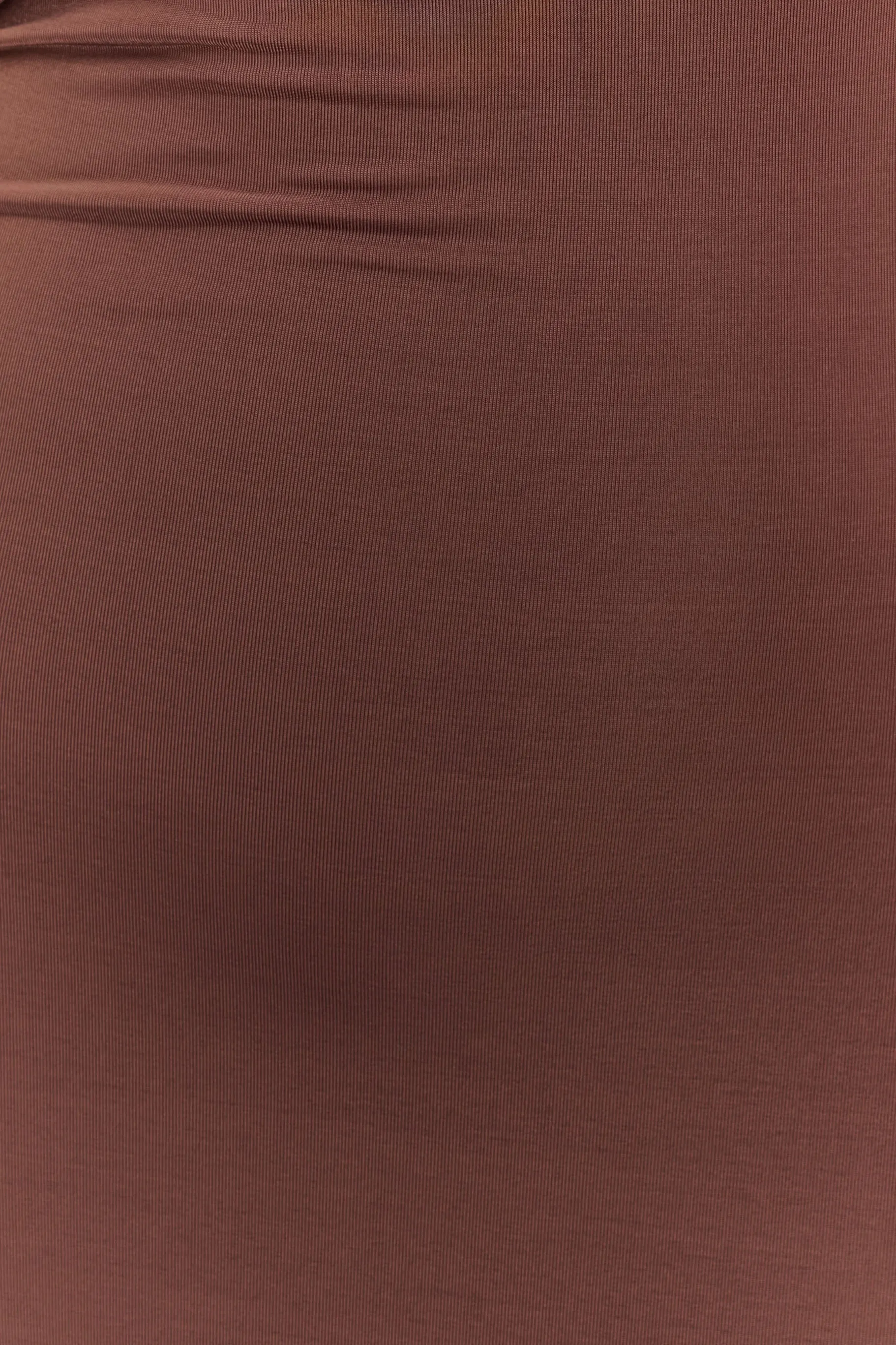 Ashford Asymmetrical Slinky Maxi Dress - Chocolate Capsule-Wardrobe Light Layers