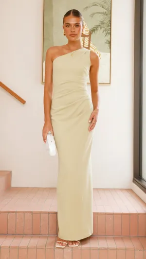 spring fresh Cataleya Maxi Dress - Sage