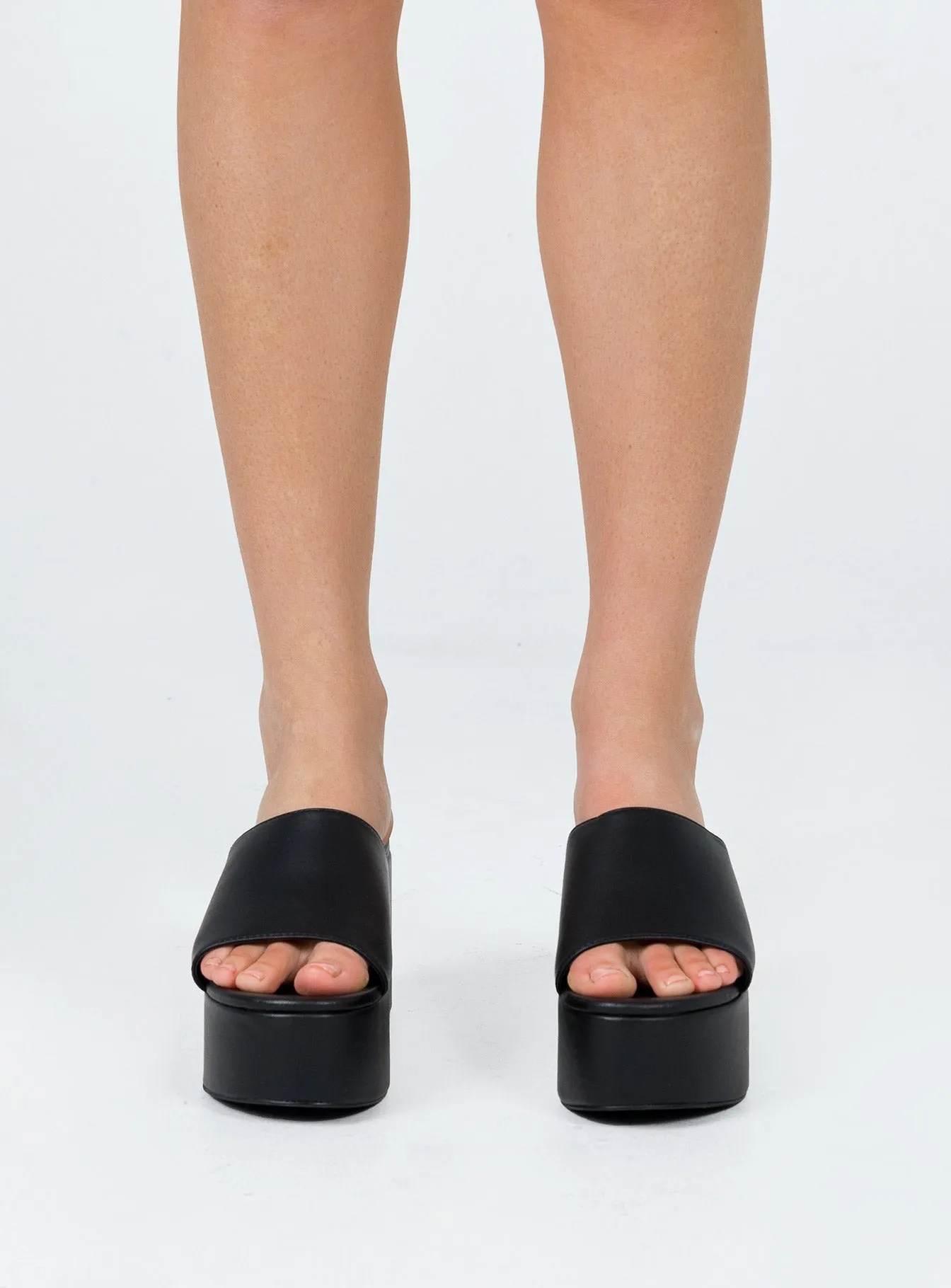 Pink High Heels Glam Touch Austin Heels Black