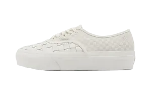 Authentic Platform 2.0 Woven "White Woven" Non slip grip