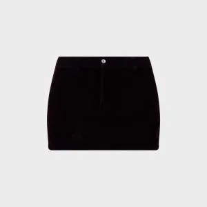 Aya Muse Velu Skirt - Plum Biodegradable Fabric