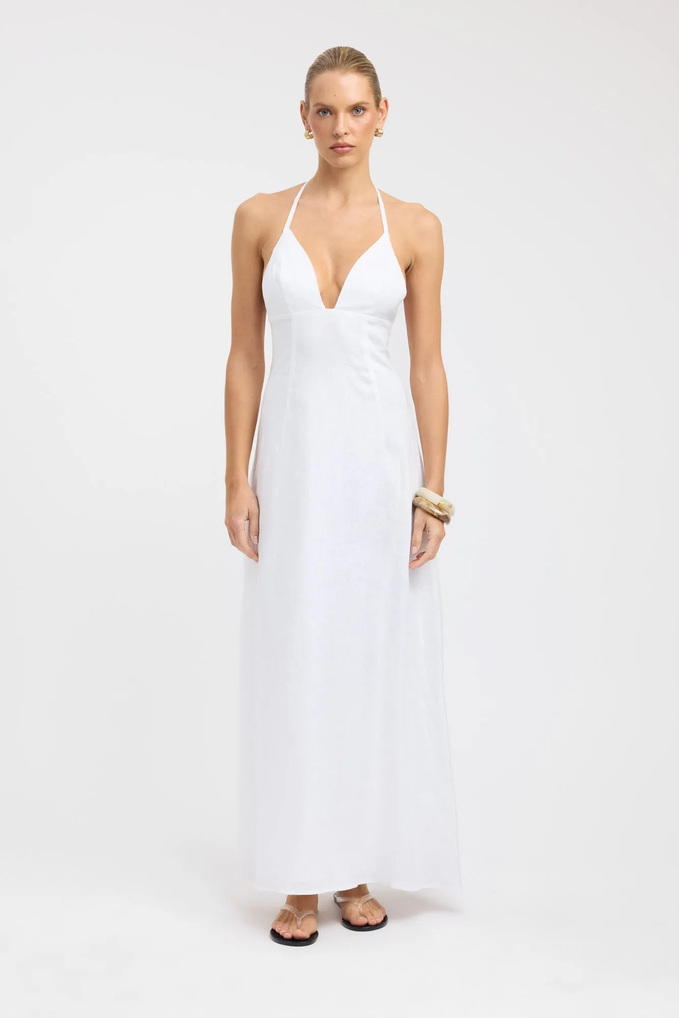 Chic Layers Tahiti Bead Maxi Dress