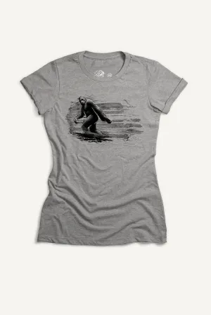 Big Foot T-Shirt (Womens) Effortless Fit Hygroscopic Fiber