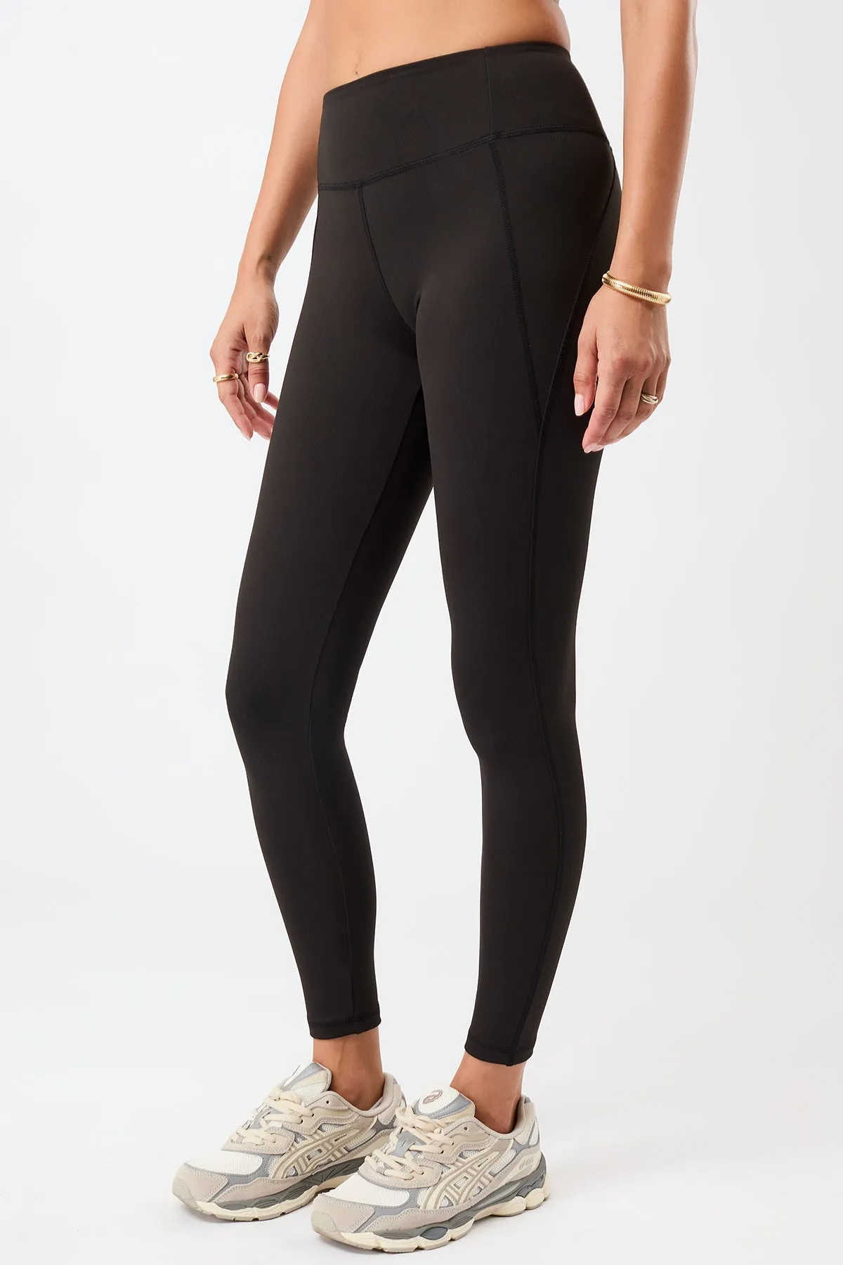 Limitless Legging - Black Rib Knit Comfort Seeker