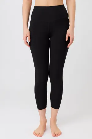 Travel Outfit Tall Fit Active Design Best Cropped Legging - Black