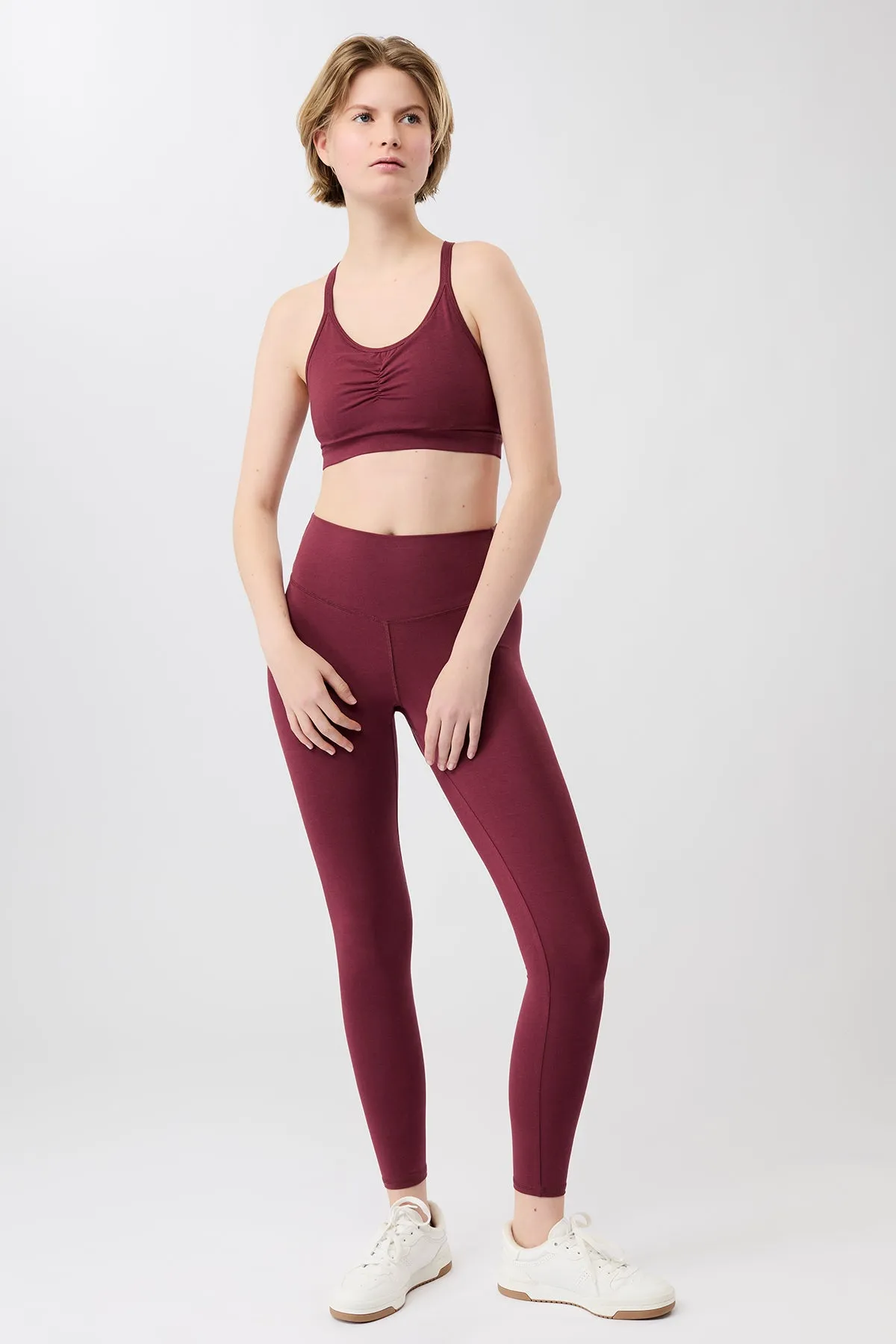 Best Loved Legging - Beet Simple Form Soft and Chic