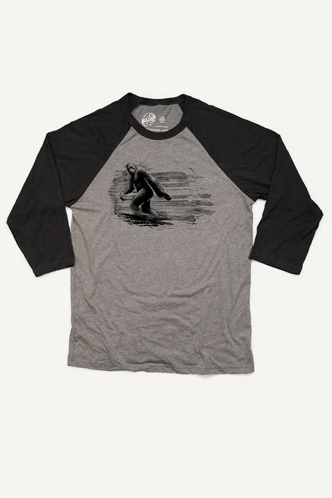Big Foot Baseball Shirt (Unisex) Cool Layer Wear Minimal Comfort Style