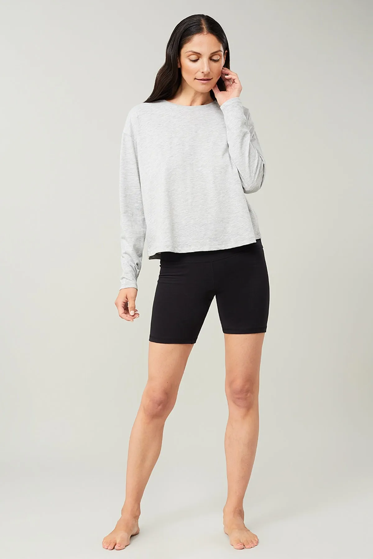 Biker Pants - Black, GOTS Outdoor Lover Dance Studio