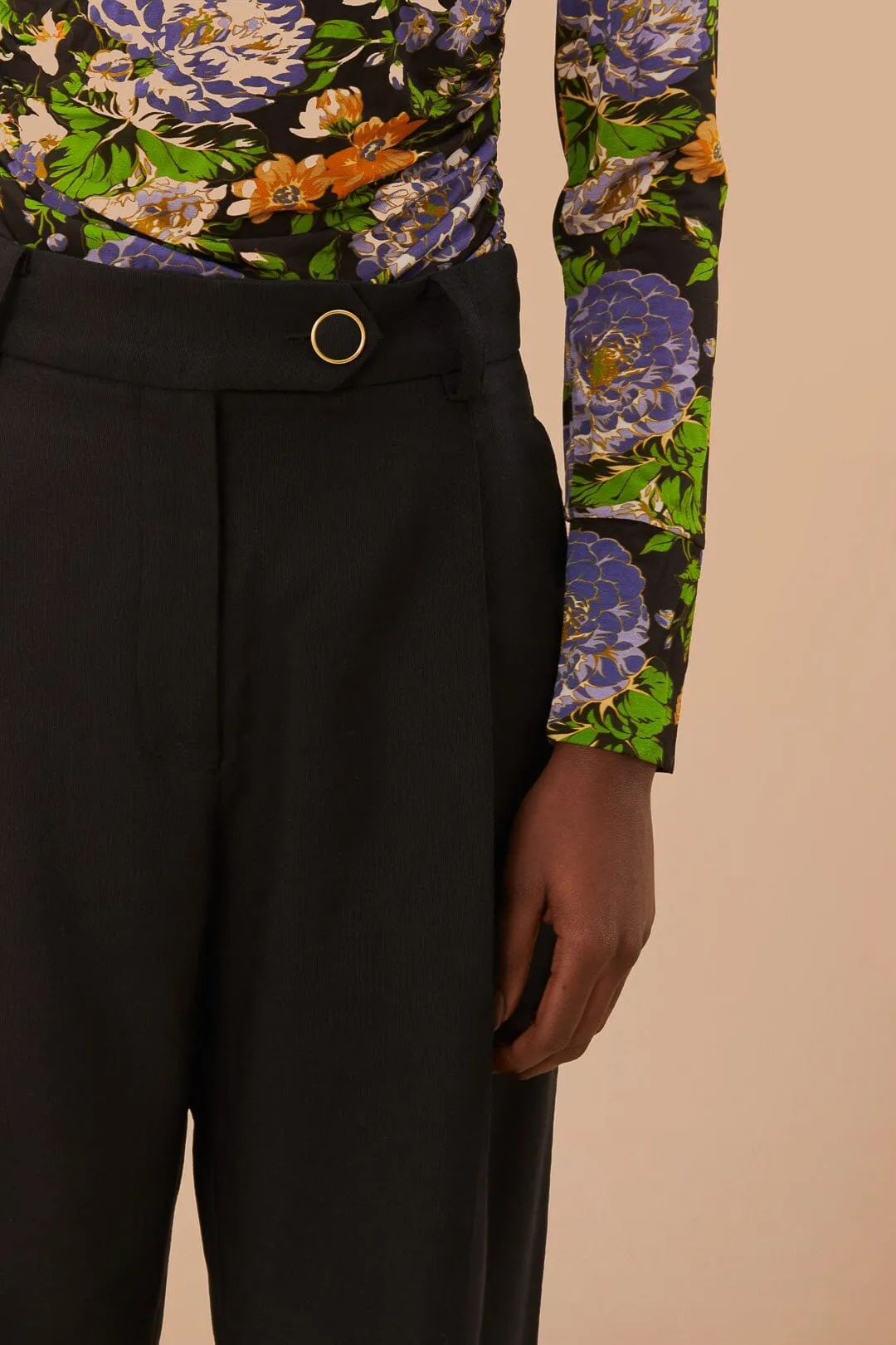 Functional Fashion Black Hight Waisted Pants