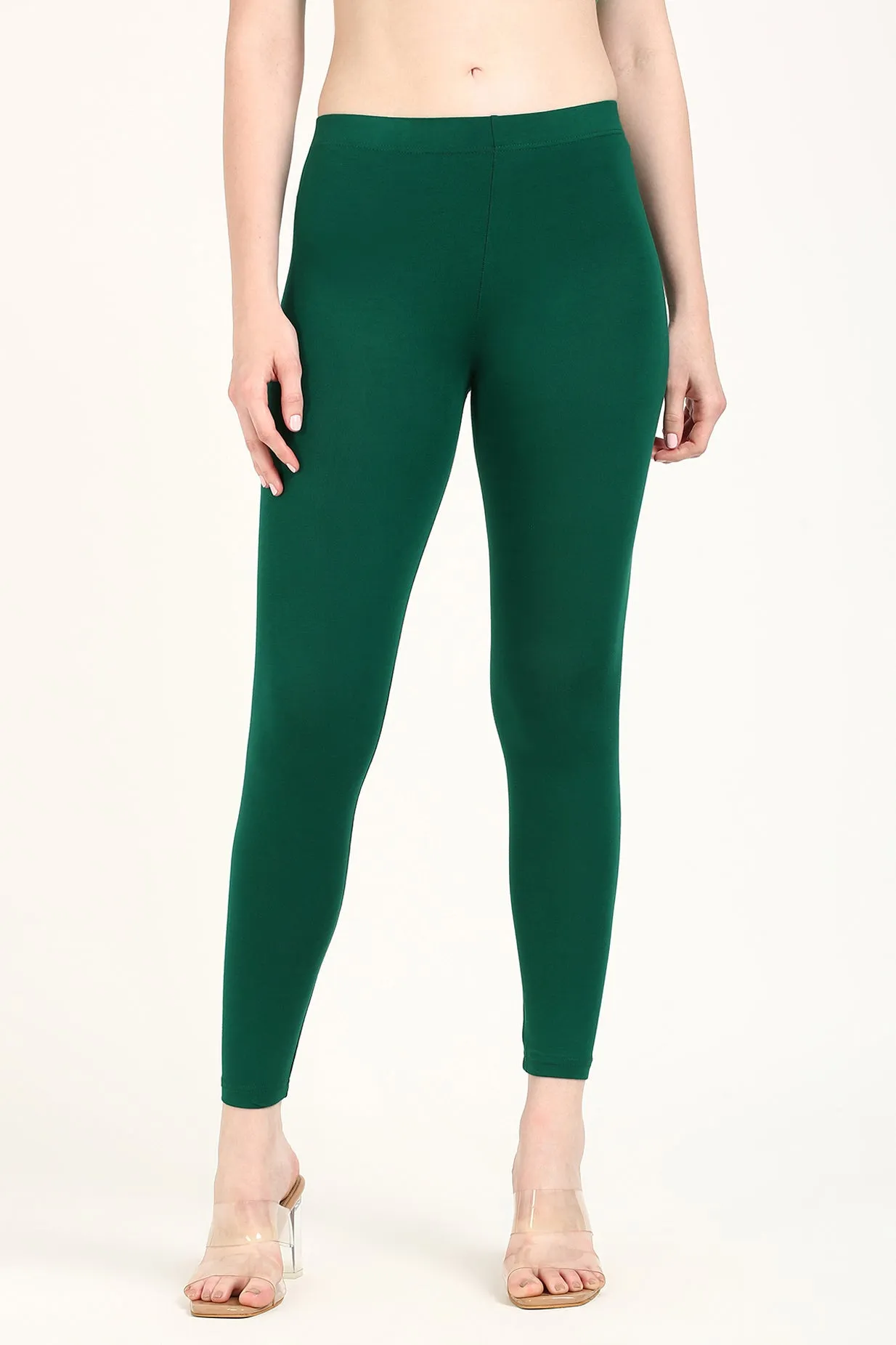 Bottle green ankle Casual Day Luxury Choice Active Comfort