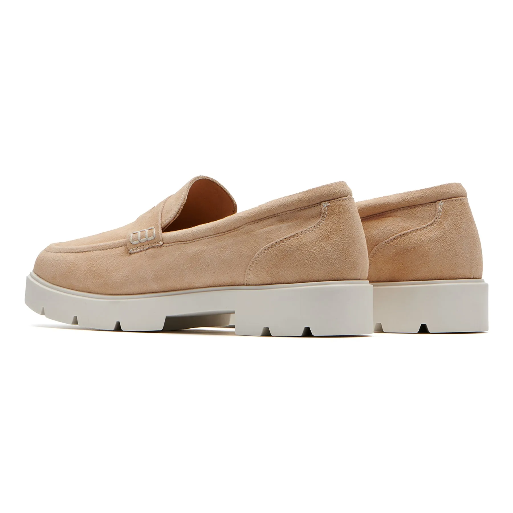 Rubber Sole Boulevard Loafer Metatarsal