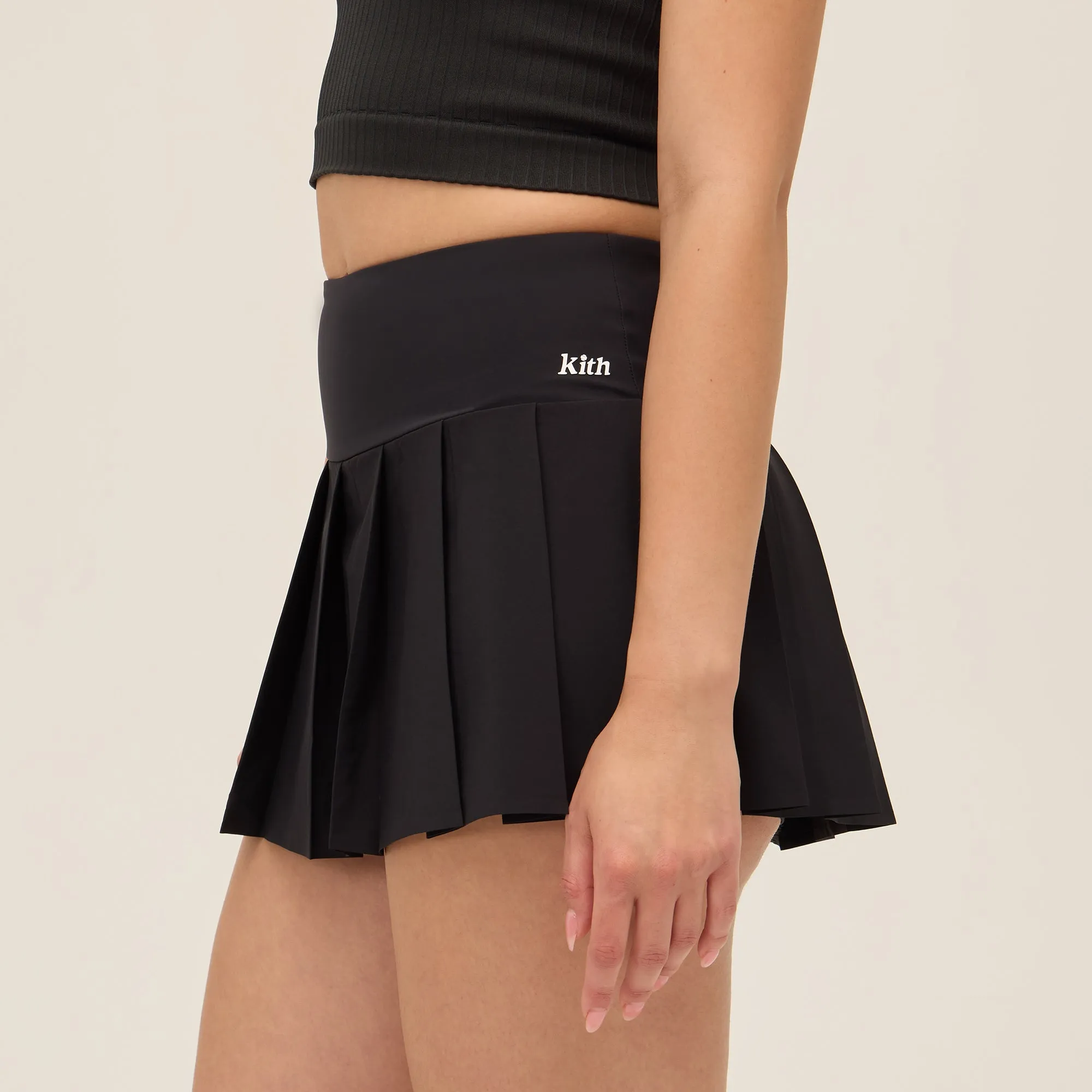 Everyday Comfort Chill Feel Kith Women for Wilson Eastside Tennis Skirt Light - Black