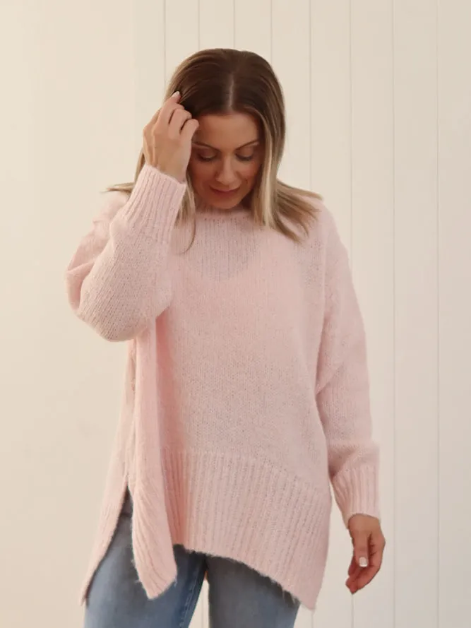 OdorResistant Finish Durable Blends Bradley Knit - Pink