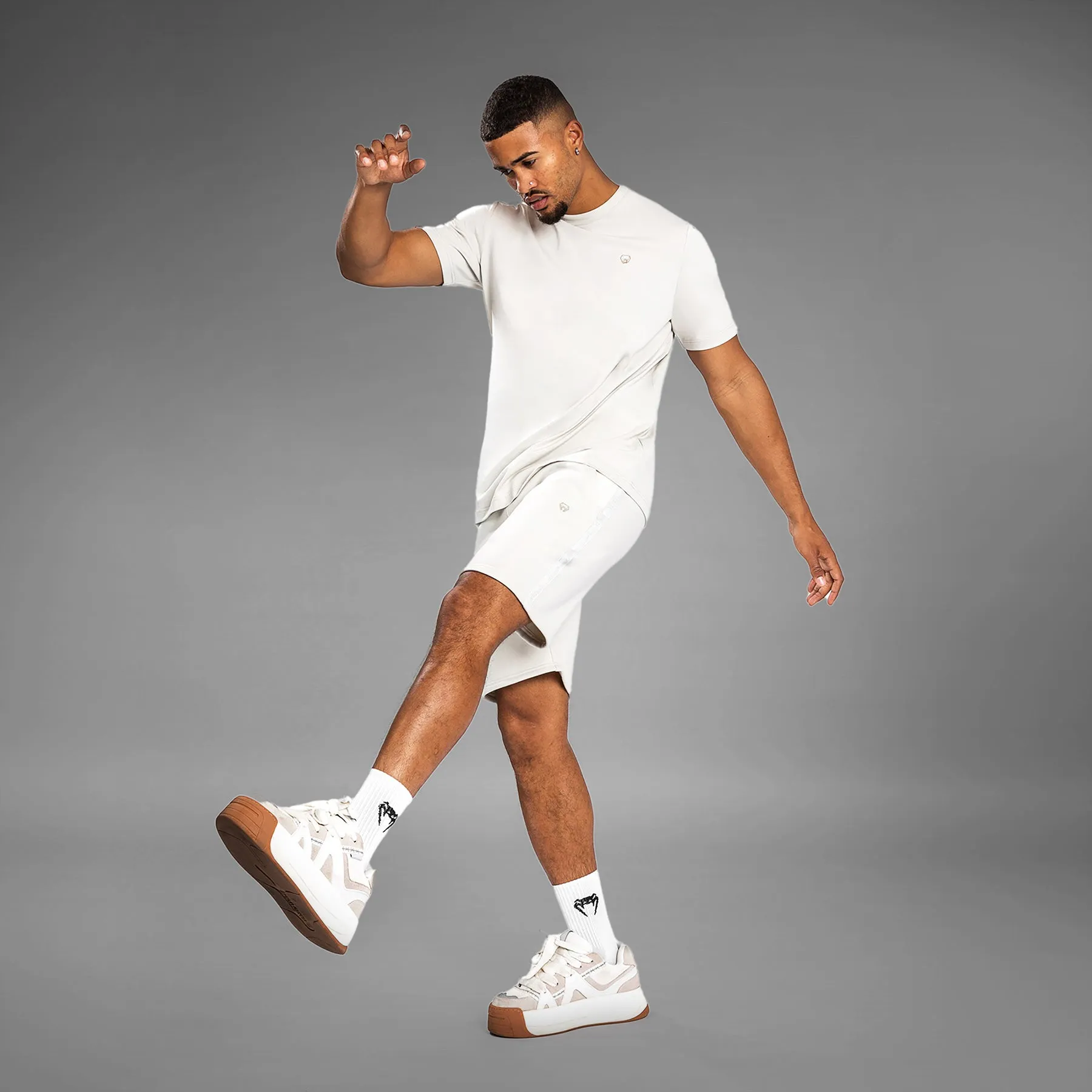 Venum Silent Power T-Shirt - Light Sand Quality Fabric Sweat Absorbent