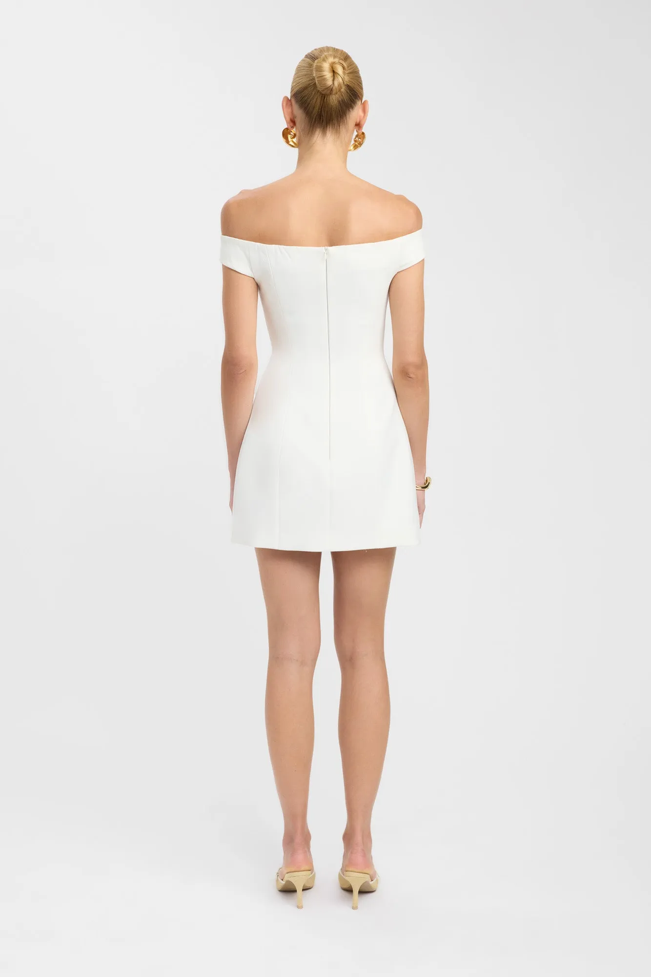 cut out Alto Off Shoulder Mini Dress