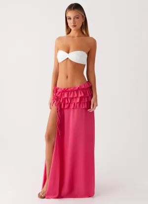 Shirin Sarong - Hot Pink Full Coverage Back Active-Lifestyle