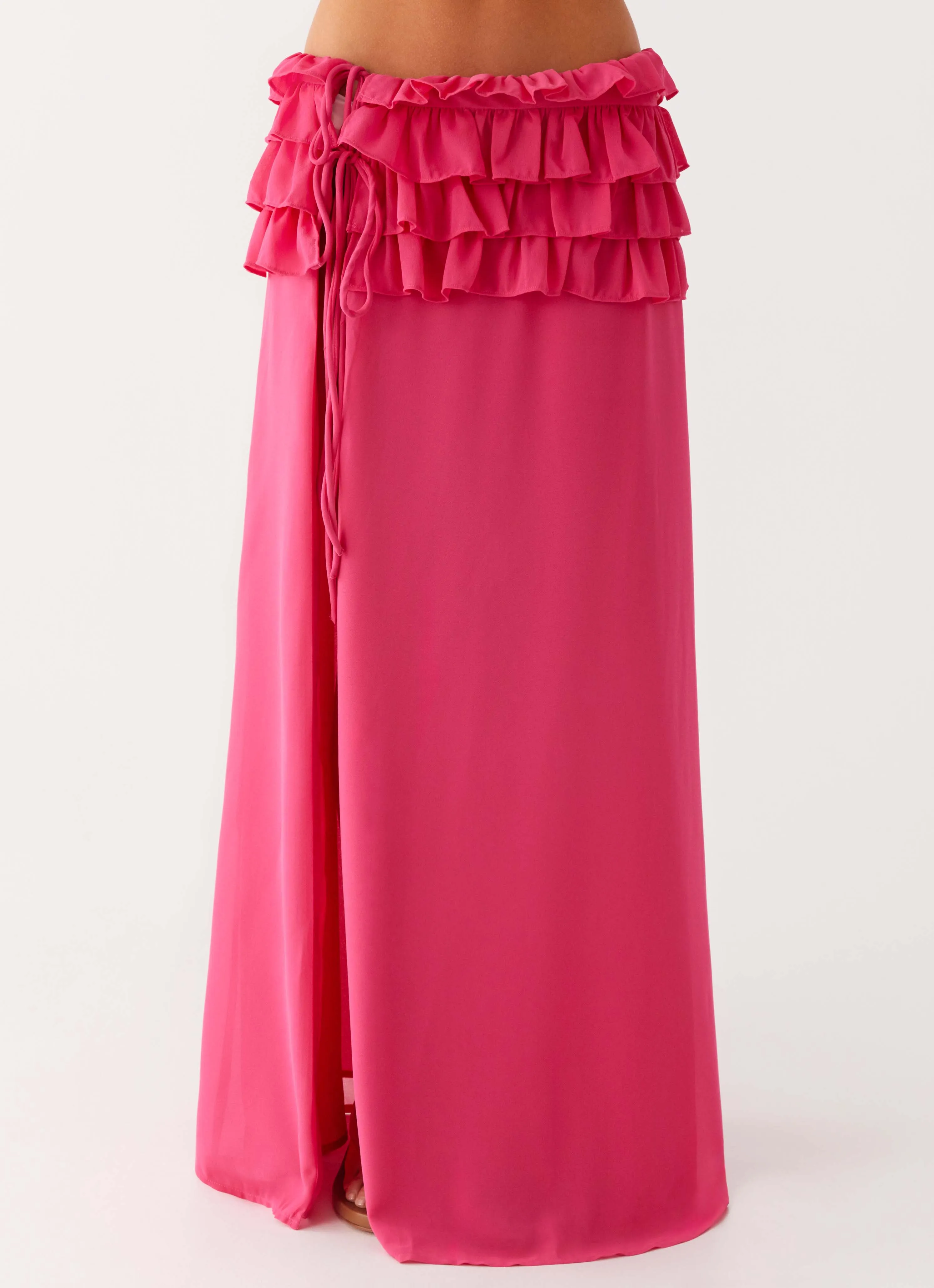 Shirin Sarong - Hot Pink Seaside Vibes