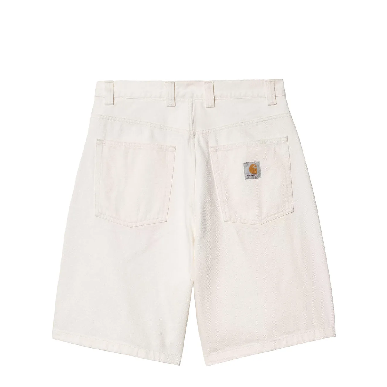 Chill Mood Carhartt WIP Womens Brandon Short White Rinsed