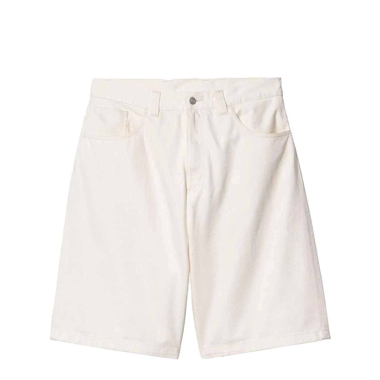 Carhartt WIP Womens Brandon Short White Rinsed Handmade Impact Absorbing Padding