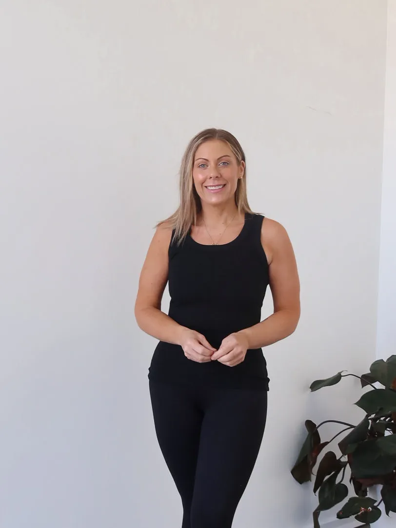 Heat resistant Charlee Tank - Black