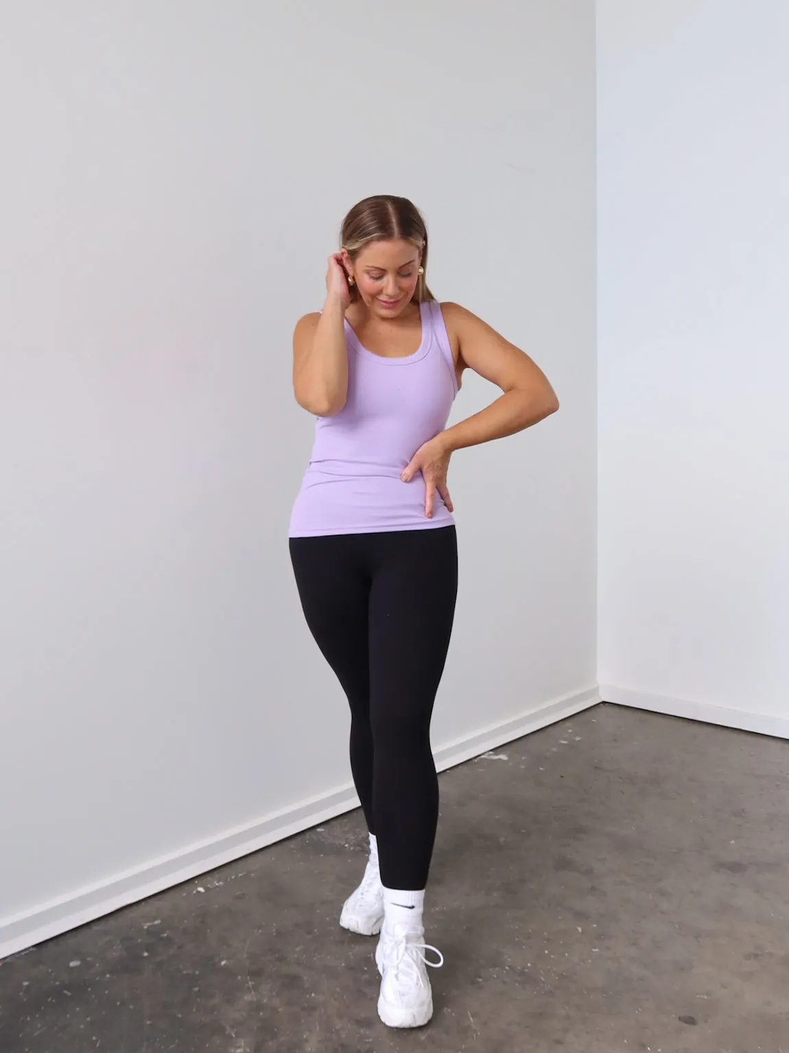 Easy - to - understand Charlee Tank - Lilac