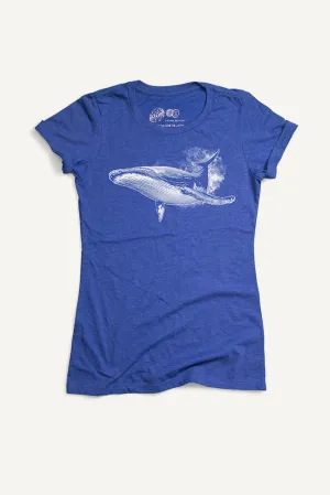 Layered Wear Versatile Performance Humpback Whale T-Shirt (Womens)
