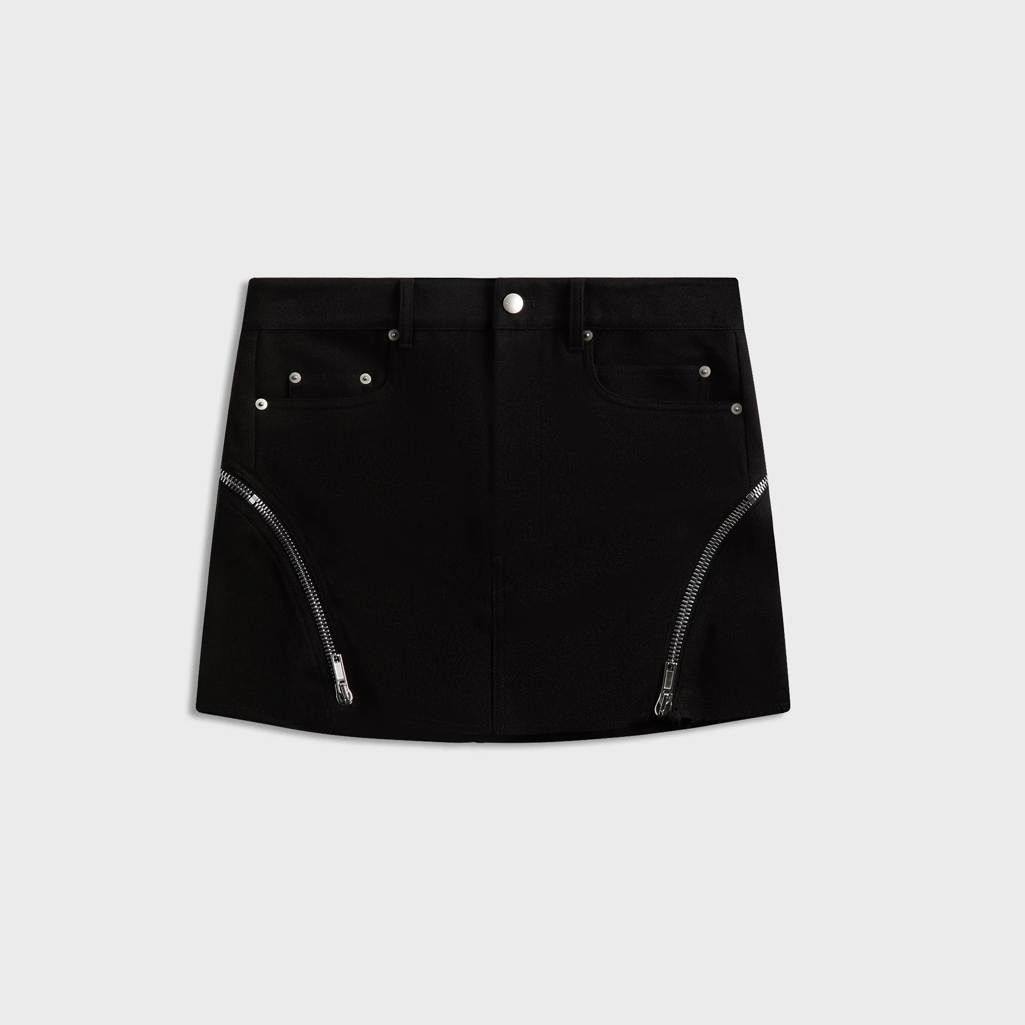 Rick Owens Bolan Mini Skirt - Black Creative Look Classic Comfort