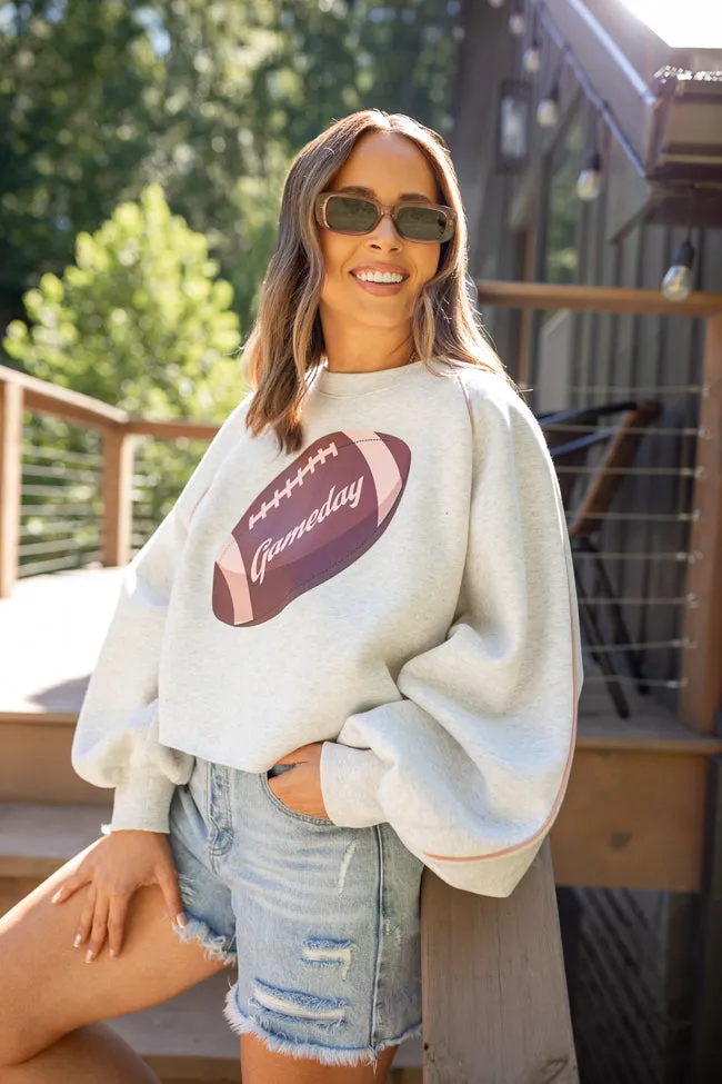 product festival wear fun Quality control Zappe Game Day Football Sweatshirt Emily Fauver X Pink Lily