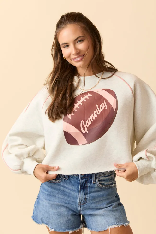 Zappe Game Day Football Sweatshirt Emily Fauver X Pink Lily Denim