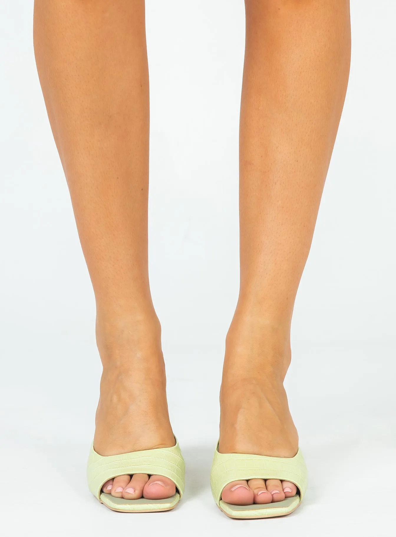 Sophisticated Edge Clair De Lune Heels Neo Mint