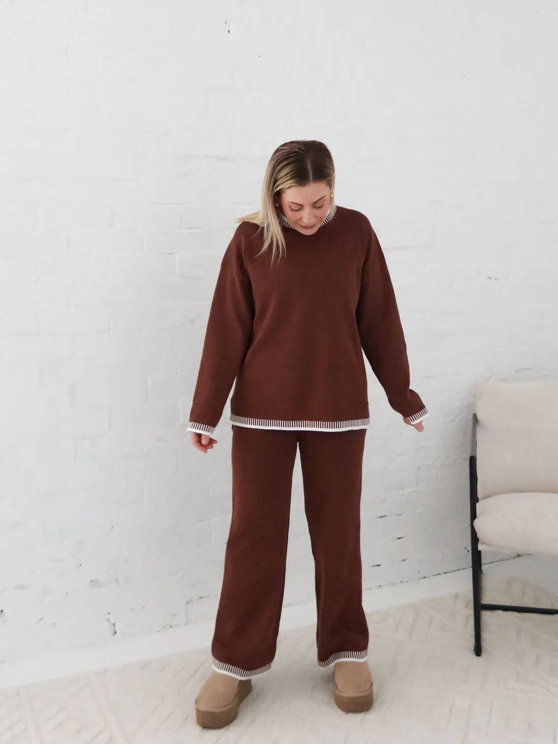 Clarissa Knit Top Stay Simple Simple Trend